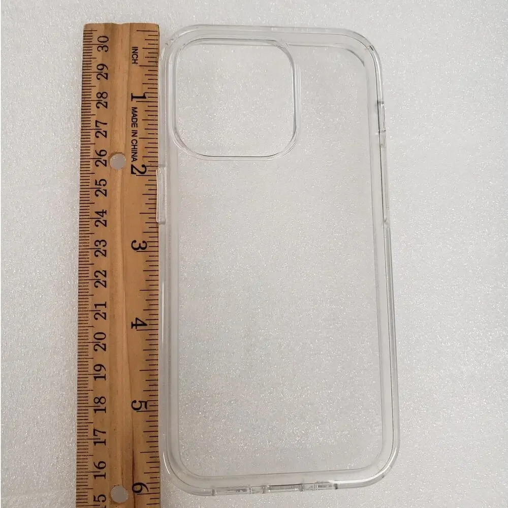 Speck Gemshell Case for iPhone 14 Pro. Clear. Transparent.